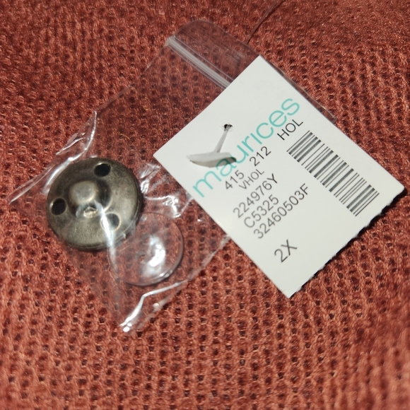 NWT Maurices Women's Brick Red Poncho Sweater Size 2X Incredibly Soft & Cozy - Picture 8 of 13